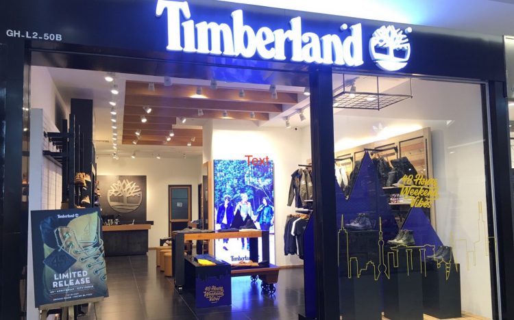 timberland blue mall