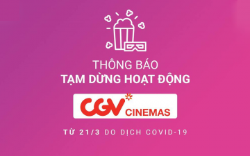 CGV AEON MALL Long Biên đóng cửa tạm thời