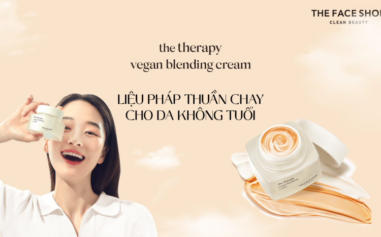 NEW! THE THERAPY VEGAN BLENDING LINE FROM THE FACE SHOP