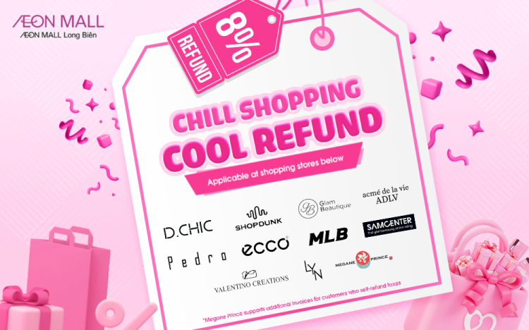CHILL SHOPPING, COOL REFUND!