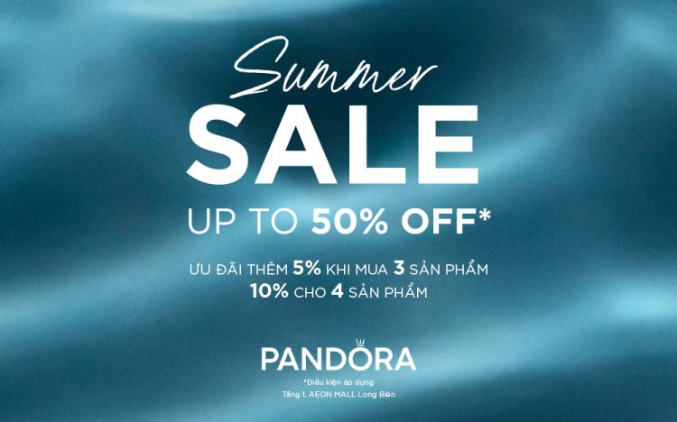 PANDORA – THE SUMMER SALE, YOUR SUMMER TALE!