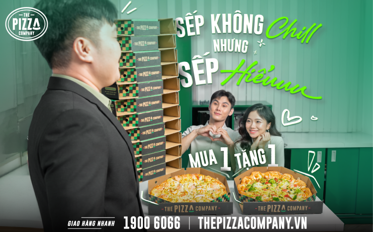 💥 BUY 1 GET 1 FREE PIZZA is here, dear bosses! — the ultimate deal to save the team’s mood amidst a Summer full of deadlines and scorching heat. 🔥