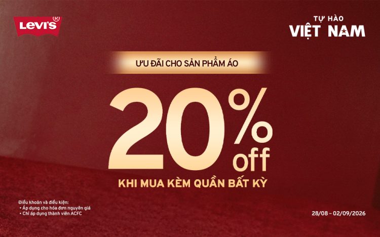 LEVI’S | CELEBRATE VIETNAM’S NATIONAL DAY 2/9 🎉​