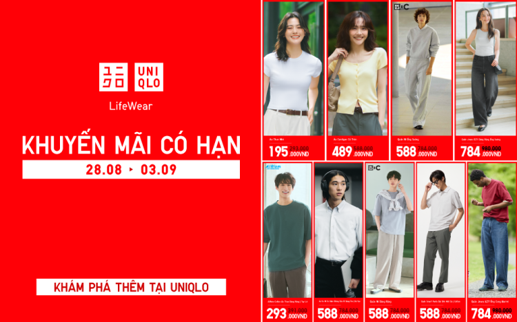  BIG UNIQLO SALE WITH SPECIAL HOLIDAY OFFERS 