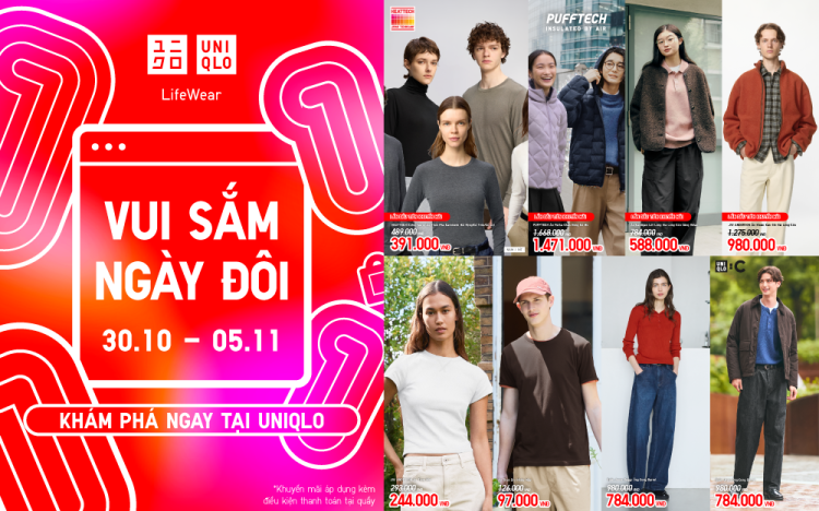 WELCOME THE NEW MONTH – ENJOY A SHOPPING SPREE THIS 11.11 WITH LIMITED-TIME OFFERS STARTING FROM JUST 97,000 VND! 